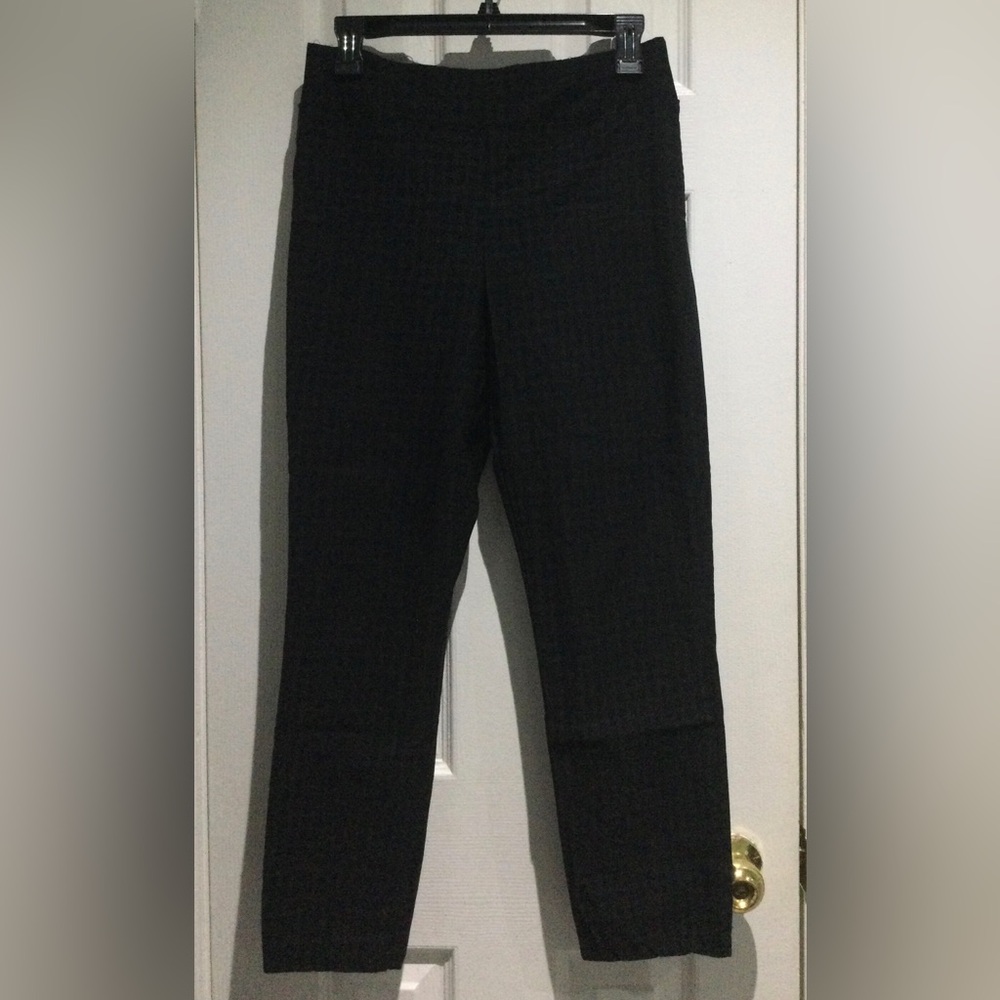 Studio Point Women’s Elegant Black Checkered Trousers